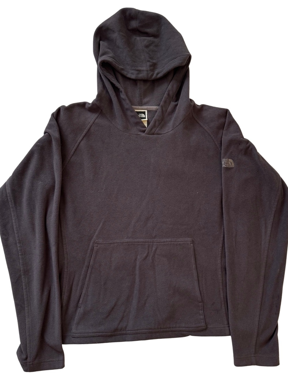 The North Face Charcoal Fleece Hooded Pullover
